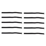 Maxbell 10 Pcs Backpack Luggage Straps Cable Ties Fastener Hook and Loop 20×500 mm
