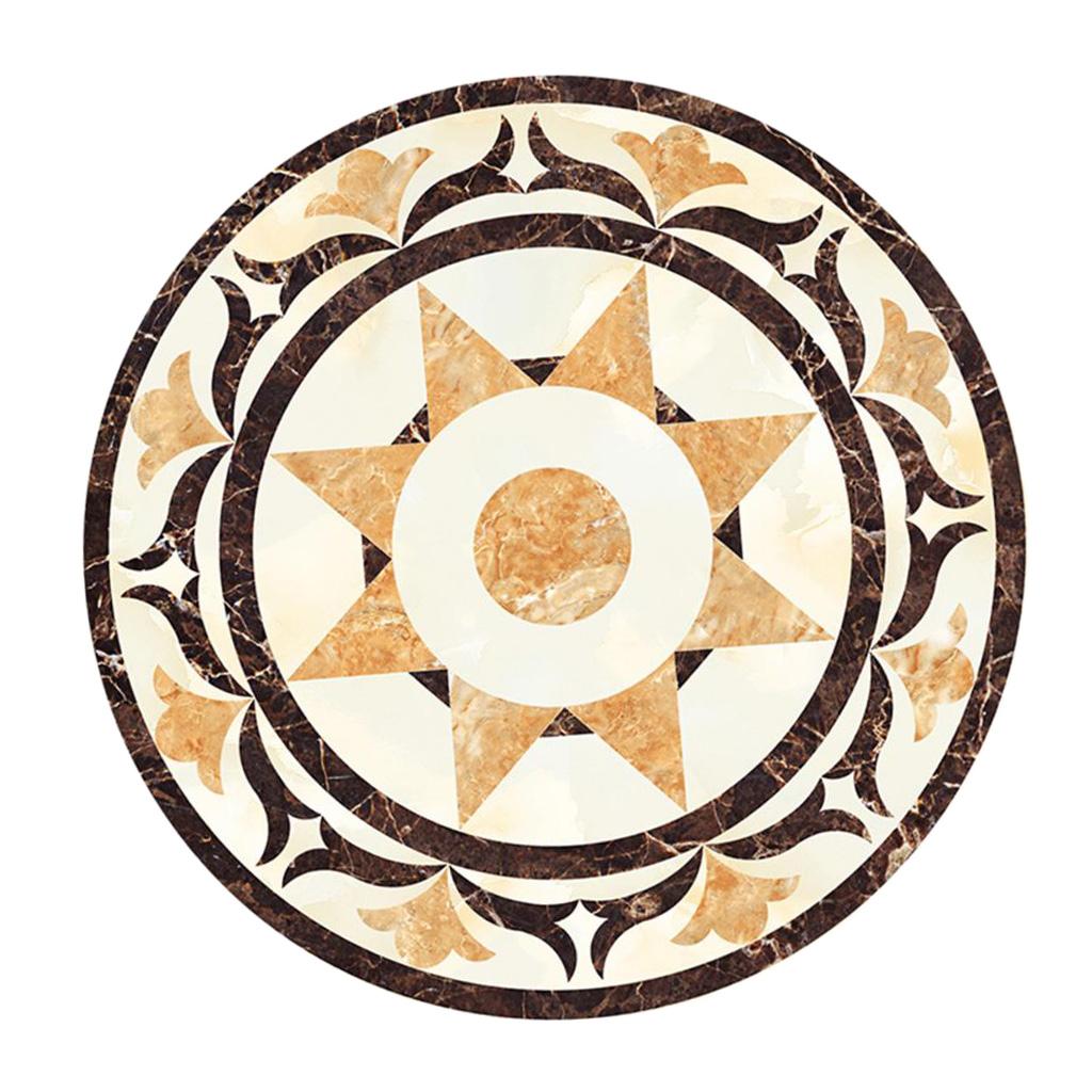 Maxbell Waterproof Floor Tile Decals Self Adhesive Floor Sticker for Livng Room 4