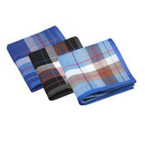 Maxbell 3x Cotton Mens Handkerchief Pocket Square Hankies Kerchief Party Birthday