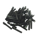Maxbell 50Alligator Teeth Hair Clip Flat Single Prong Hair Clip DIY Headdress 56x8mm