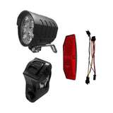Maxbell Ebike Headlight and Tail Light Bicycle Front Rear Light DIY Universal Switch