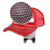 Maxbell Golf Ball Markers Hat Clip Personalized Caps Desigh Magnetic Clamps  black