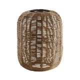 Maxbell Pendant Lamp Shade Paper Rope Rattan Retro Style Woven for Bedroom Hotel