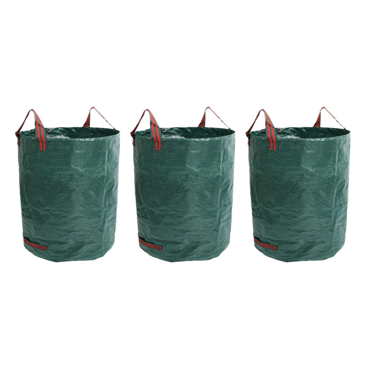 Maxbell 3 Pieces 132 gallons Collapsible Leaf Basket Bags for Collecting Leaves Pool