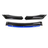 Maxbell 4x Car Front Bumper Lip Body Kit Accessory Parts Trucks premium Blue