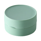 Maxbell Travel Soap Box Portable Soap Box Soap Dish for Home Bathroom Kitchen Green Small