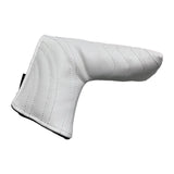 Maxbell Golf Club Cover Head Protector Soft Lining Waterproof Golf Putter Head Cover White