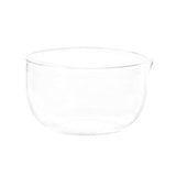 Maxbell Glass Matcha Bowl with Pouring Spout Gift Tea Accessories for Cold Brew 600ml