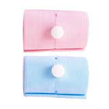 Maxbell 2Pcs Fetal Heart Belt Support Tool Comfortable for 100kg-150kg Pink Blue