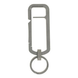 Maxbell Titanium Alloy Key Chain Ring Carabiner Hook Belt Buckle Outdoor Tools 26mm