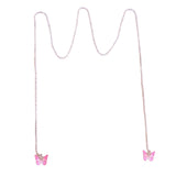 Maxbell Face Chain Dainty Butterfly Pendant Trendy for Belly Dancer Bridal Cosplay