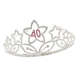 Maxbell Sweet Crystal Crown Tiara Girl Women Elegant Birthday Party Decoration 40