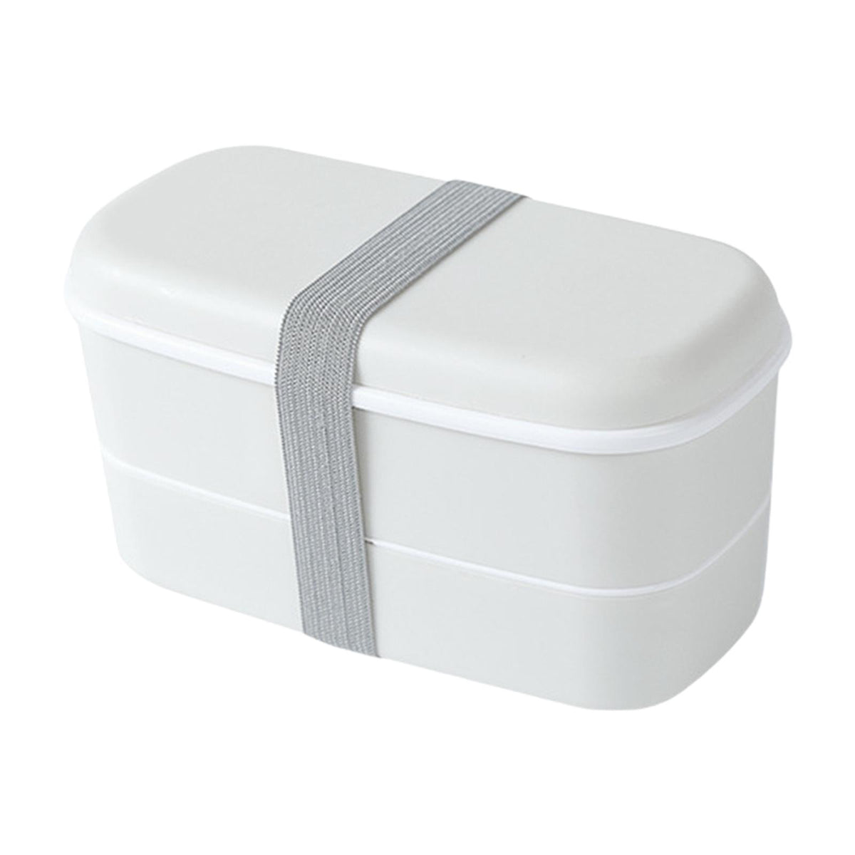 Maxbell Japanese Style Lunch Box Meal Container for Hiking Camping Office Beige