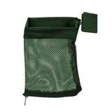 Maxbell Mesh Recycling Bag Collection Container Storage Bag for Camp Office Hiking Green