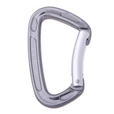 Maxbell 24KN Rock Climbing D-Shaped Non Locking Carabiner Hook Ring Bent Gate