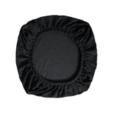 Maxbell Stretch Computer Chair Slipcovers Rotating Chair Seat Covers for Office Black