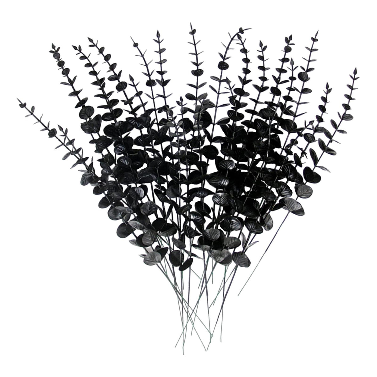 Maxbell 20 Pieces Artificial Eucalyptus Leaves Large Bunch for Office Garden