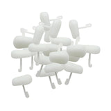 Maxbell Soft Baits Corn Shape Fishing Tackle for Making Boilies for Lake Ice Fishing White