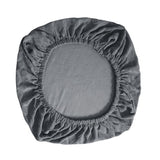 Maxbell Chair Seat Cover Dining Room Chair Seat Slipcover Removable Washable Gray