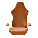 Maxbell Office Chair Slipcover with Arm Rest Covers for Armchair Swivel Chair, Yellow