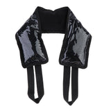 Max Reusable Gel Neck Ice Pack Hot/Cold Pack Therapy for Neck Shoulder Black
