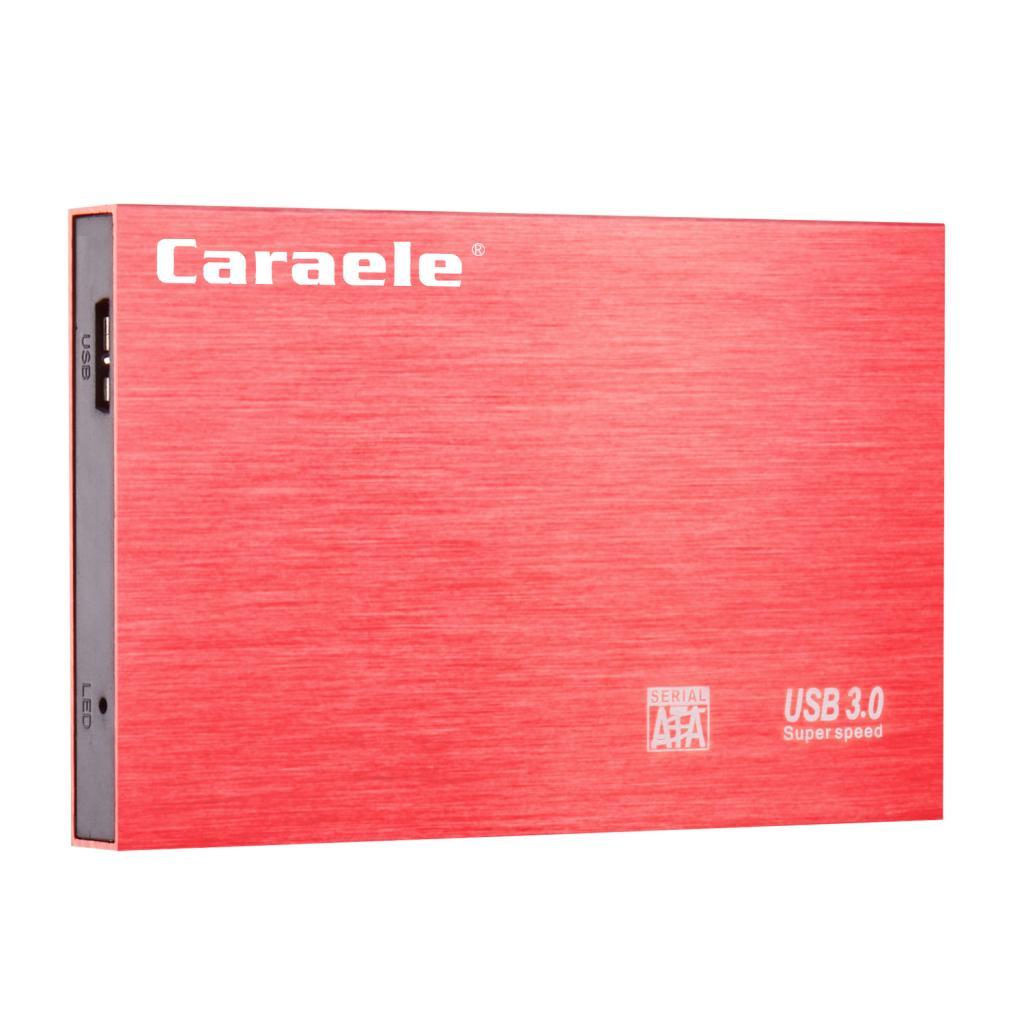 Maxbell Red Ultra Slim 2.5in USB3.0 Hard Drive HDD Capacity Disk for PC Laptop 2T