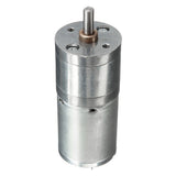 Maxbell Silver JGA25-370 Miniature DC Gear-Box Reducer Electric Motor 12V 280RPM