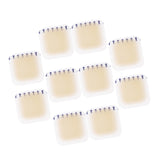 Maxbell 10Pcs Gel Shoes Stickers Foot Care for Sports Shoes High Heels 50mmx50mm