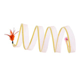 Maxbell Cat Tunnel Tube Collapsible Pet Interactive Toy for Puppy Supplies Mouse Straight