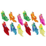 Max 12pcs Colorful Artificial Foam Birds with Clamps Home Garden Decor DIY Craft