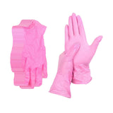 Maxbell 100 Pieces Powder Free Disposable Gloves for Home Gardeners Professional L