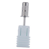 Maxbell Stainless Steel Sanding Band Mandrel Bit for Nail Drill Machine Acrylic Nail Silver