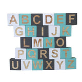 Max Wooden 26 English Alphabet Letters Kids Educational Toy Embellishenment b
