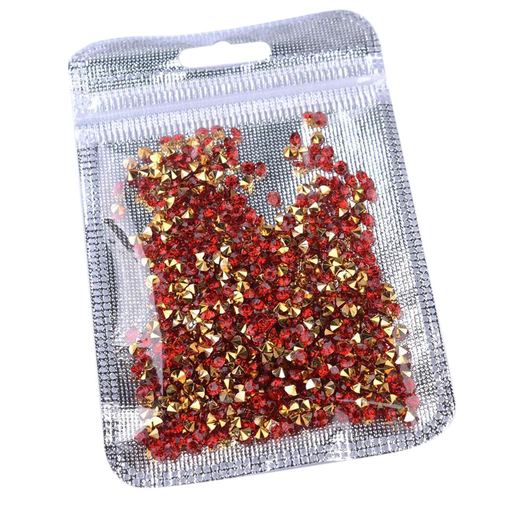 Max 5000 Pieces Crystal Diamonds Wedding Table Decorations DIY Craft Red
