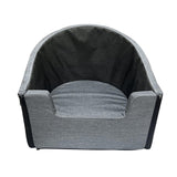 Maxbell Small Dog Car Seat with Leash Durable Puppy Bed for Car Pet Car Booster Seat