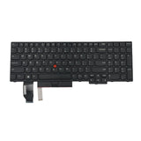 Maxbell Laptop Keyboard Replace Parts US English Layout for E580 E585 T590 E590  With Pointer