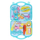 Maxbell Doctor Kit Pretend Play Medical Set Doctor Nurse Game Playset Toys Blue