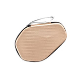 Maxbell Wear Resistant Table Tennis Paddle Case Table Tennis Racket Bag Waterproof Beige