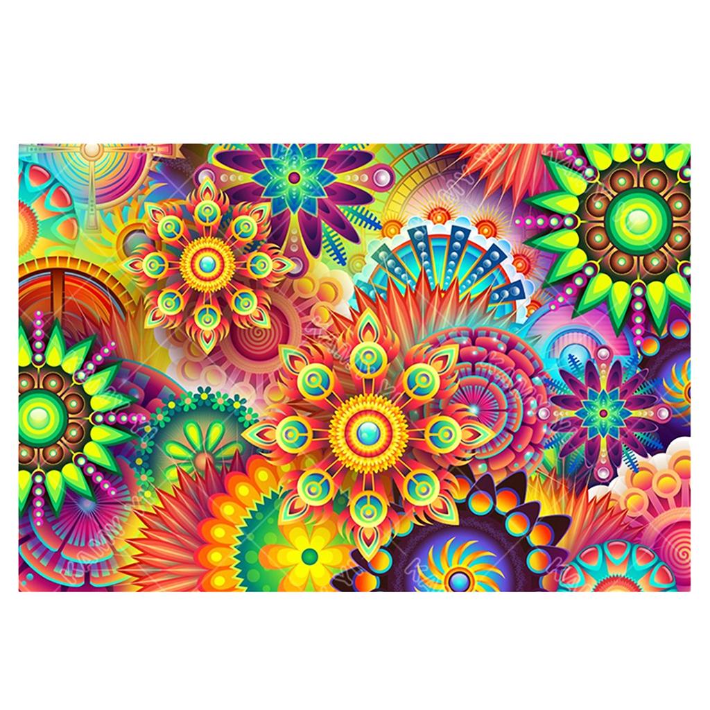Maxbell 1 Set DIY Diamond Picture with Crystal Painting Kit Hand Craft Flower