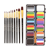 Maxbell Face and Body Paint Makeup Palette Kit for Cosplay Body Art Adults