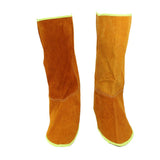 Max Heat Resistant Leather Welding Split Protective Shoe Cover Welder Protector