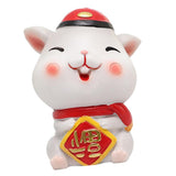 Max Miniature Mice Figurines Resin Mouse Ornament for Year of The Rat Gift F