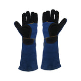 Maxbell Animal Handling Gloves Pet Supplies for Zoo Worker Dogs Green and XL