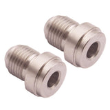 Maxbell 2 Pieces 4AN, AN4 MALE STAINLESS STEEL WELD ON / WELD IN FITTING BUNG