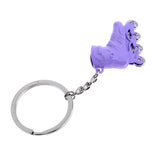 Maxbell Roller Skates Decor Keychain Keyring Key Buckle Pendant Festival Gift Purple