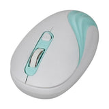 Max Laptop Wireless Mouse with USB Receiver Fast Scroll Mobile Mouse, Sky Blue
