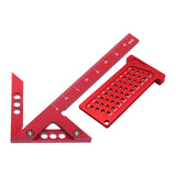 Maxbell Angle Line Caliber and T Type Ruler Professional Crafting Center Square Tool type A