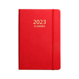 Maxbell A5 Diary Notebook Journals Notebook 2023 Monthly Planner Notepad Thick Paper Red