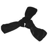 Max Pack of 3 Pleuche Grand Piano Pedal Protective Cover Cloth Black