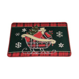 Maxbell Xmas Santa Mat Rug Bedroom Carpet Floor Door Cover Pad Cushion Decoration#1